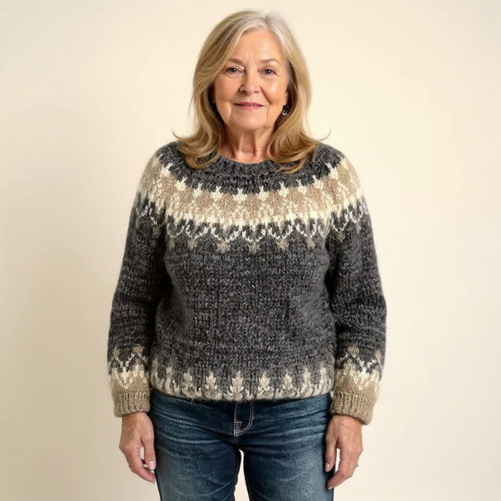 Angela™ – Vintage Islandpullover