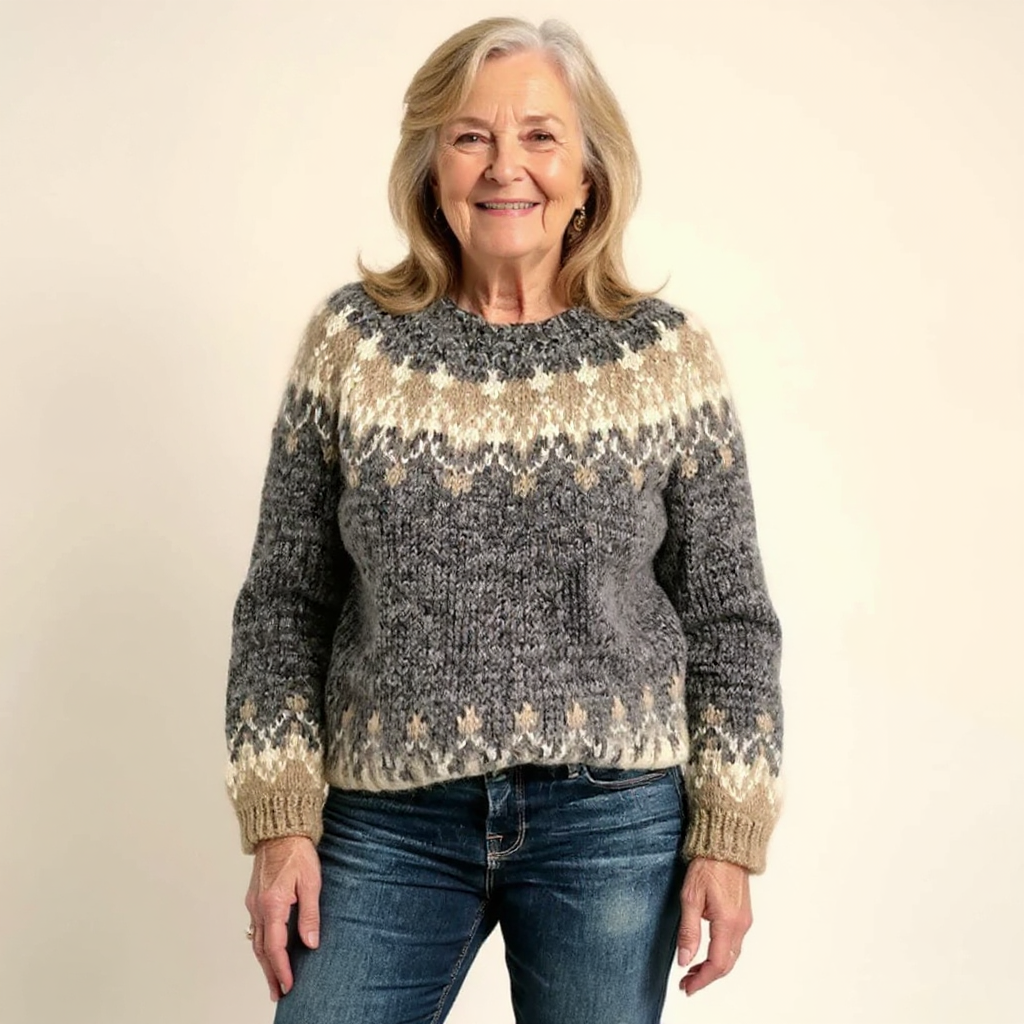 Angela™ – Vintage Islandpullover