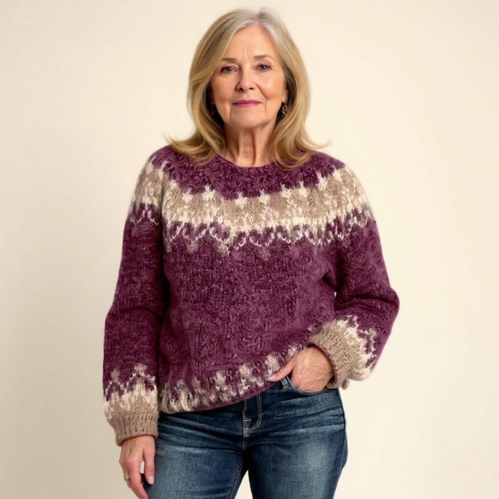 Angela™ – Vintage Islandpullover