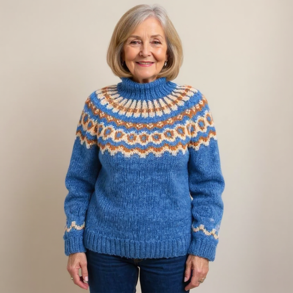 Carla™ – Vintage Islandpullover