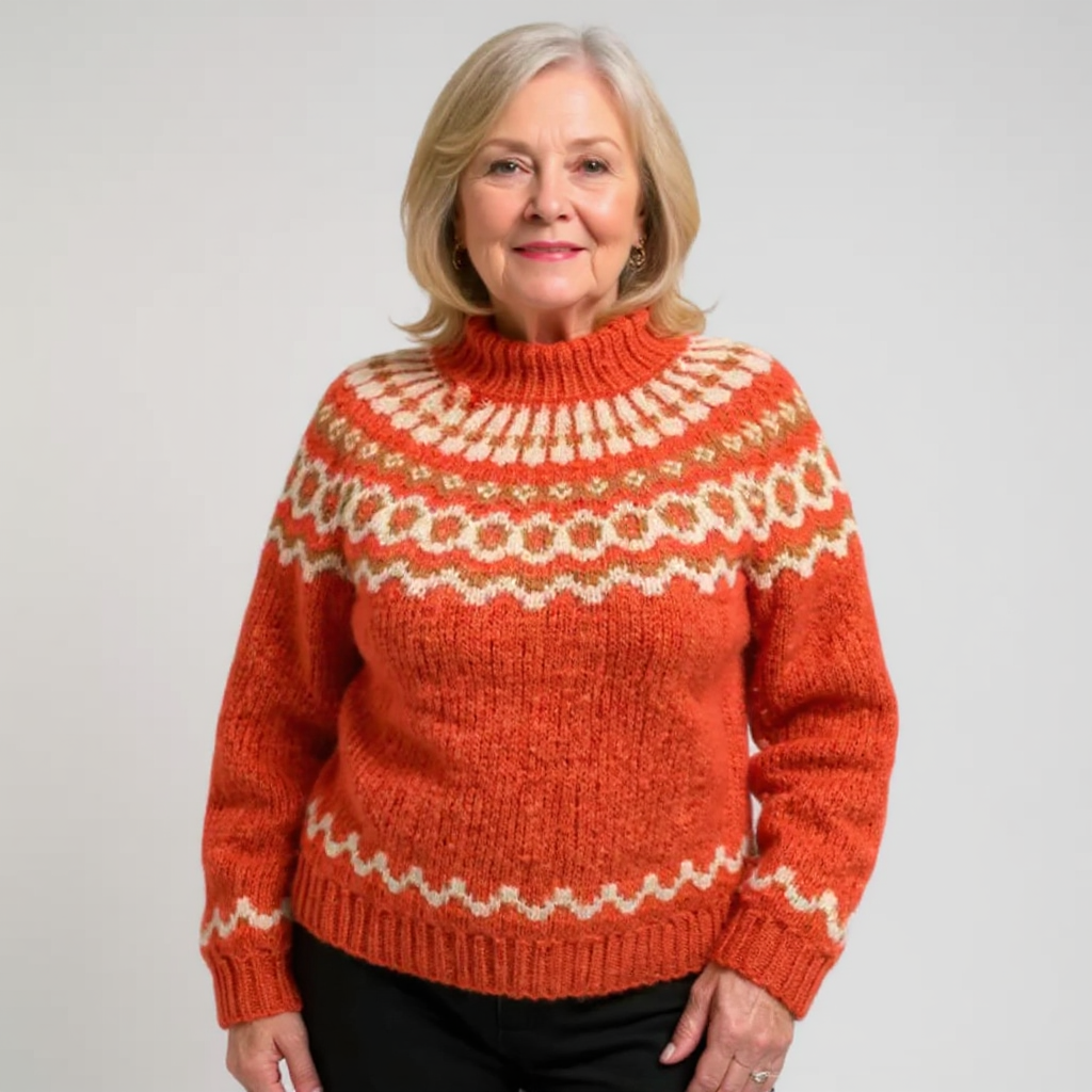 Carla™ – Vintage Islandpullover