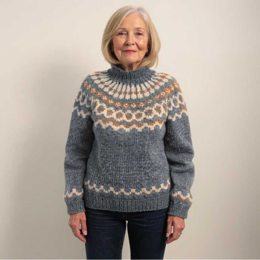 Carla™ – Vintage Islandpullover