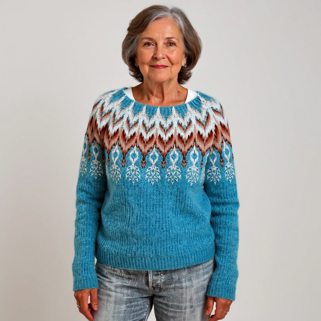 Elaine™ – Vintage Islandpullover
