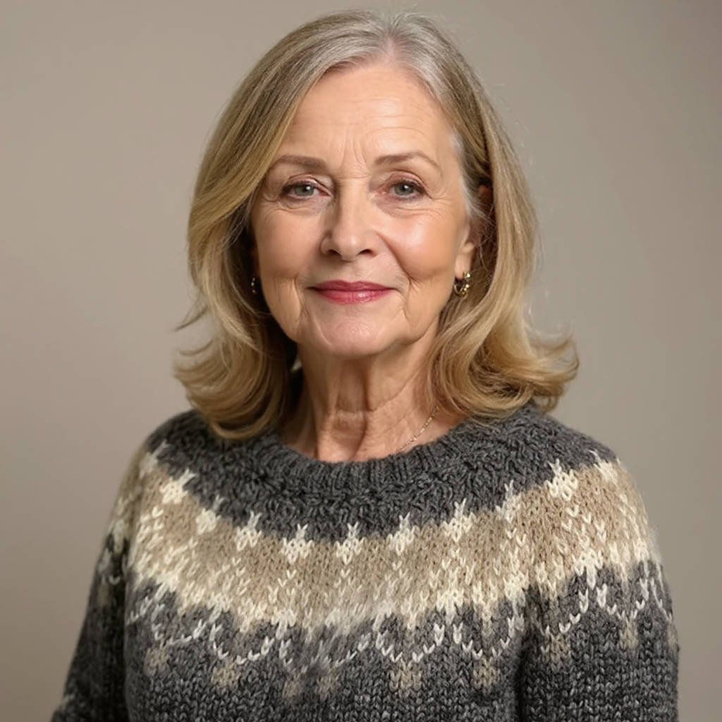 Angela™ – Vintage Islandpullover
