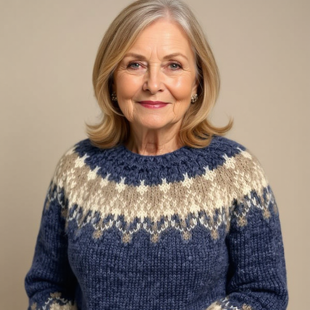 Angela™ – Vintage Islandpullover