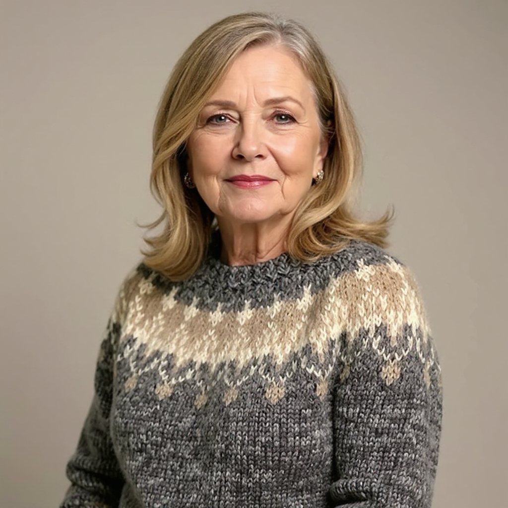 Angela™ – Vintage Islandpullover