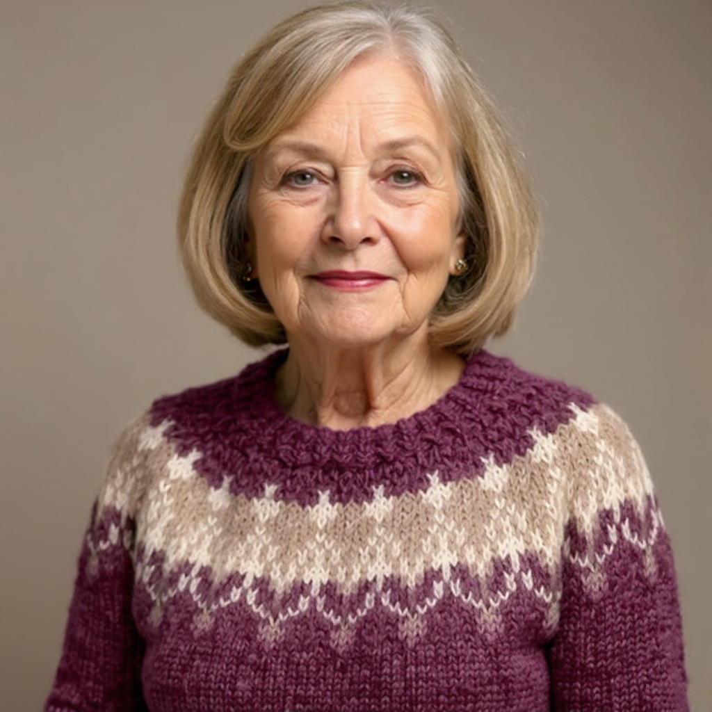 Angela™ – Vintage Islandpullover