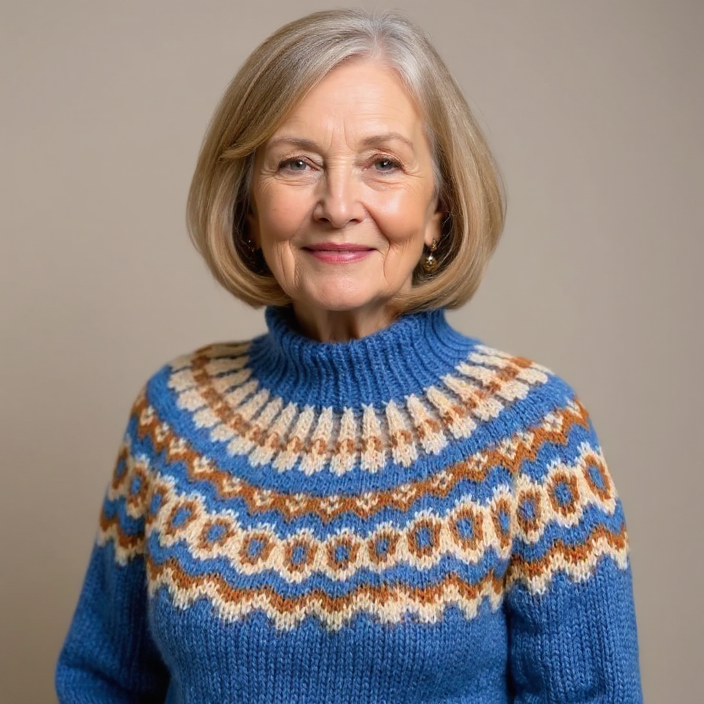 Carla™ – Vintage Islandpullover