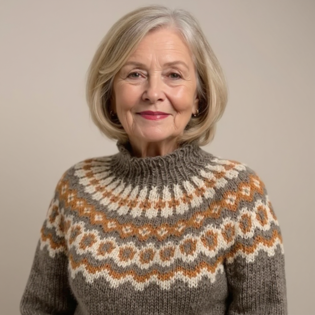 Carla™ – Vintage Islandpullover