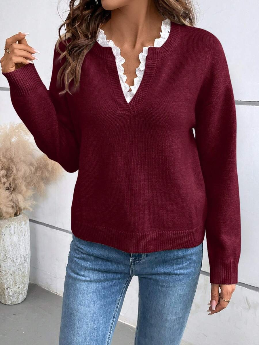 Elsbeth™ - Feiner Pullover mit femininer Note