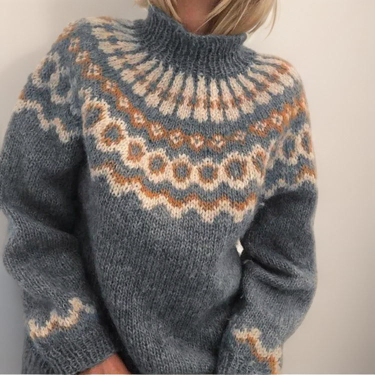 Carla™ – Vintage Islandpullover
