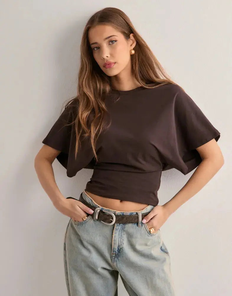 Chloé™ – Le T-shirt Oversize à Manches Larges - Montela
