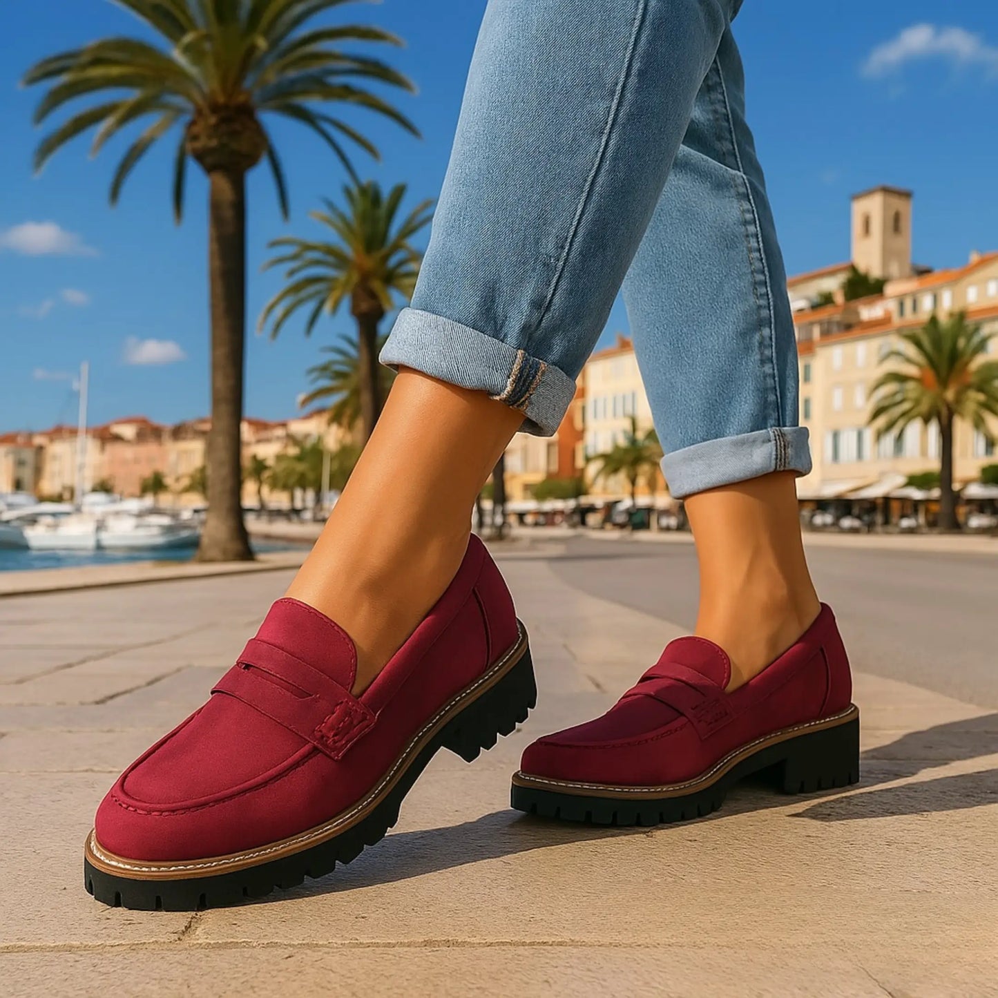 NADIA™ | Zeitlose Loafer aus Wildleder