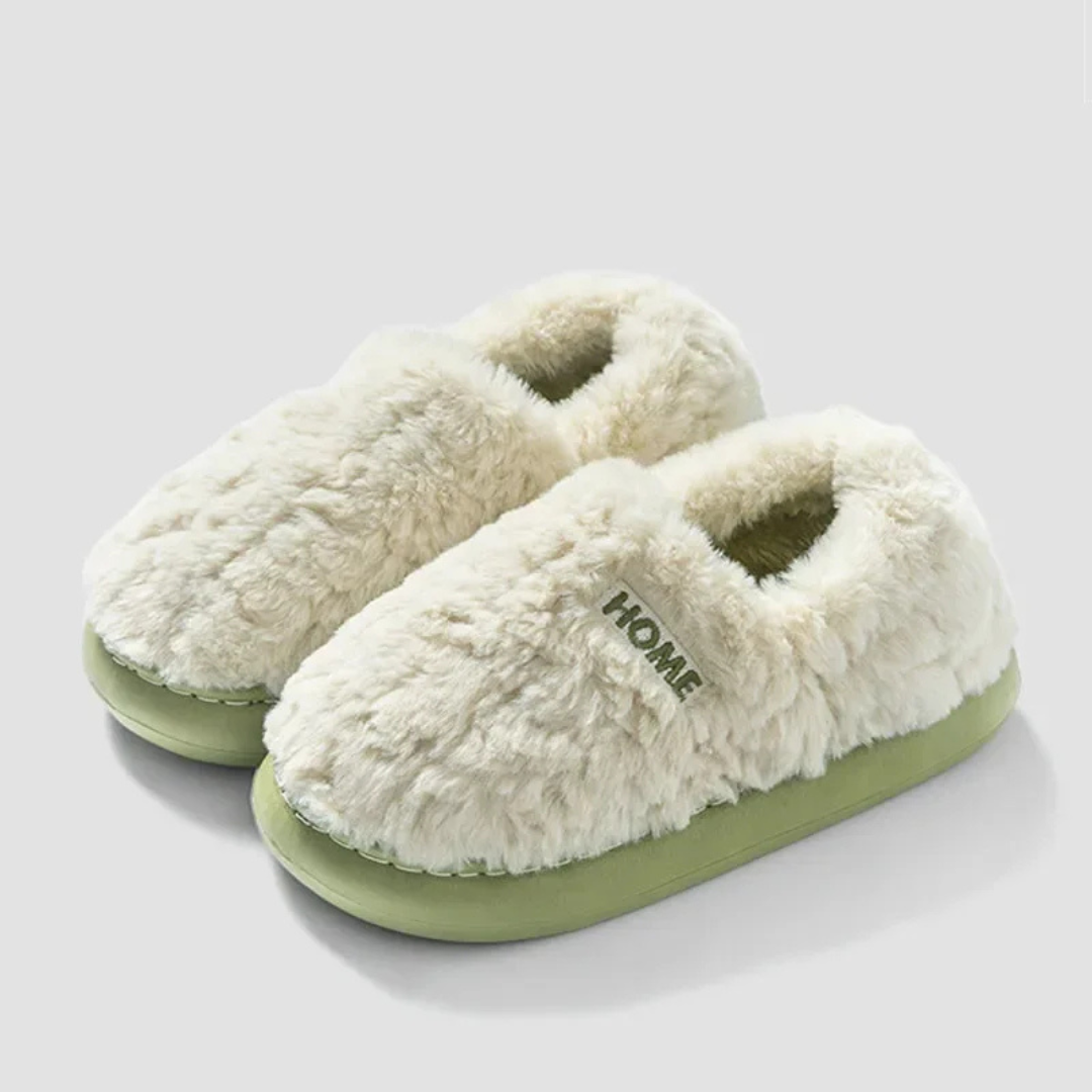 HOME™ | Gefütterter Plüsch-Hausschuh