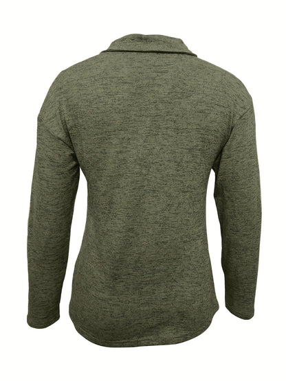 Noora™ - Weiche Half-Zip mit Kragen