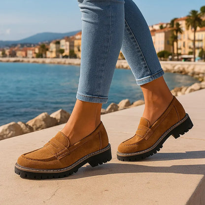 NADIA™ | Zeitlose Loafer aus Wildleder