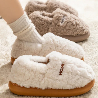 HOME™ | Gefütterter Plüsch-Hausschuh