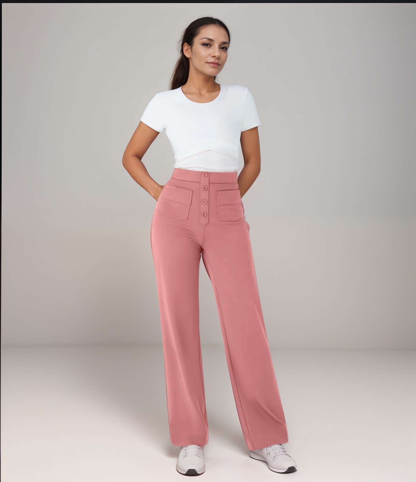 Elsa™ – Elastische High-Waist-Hose