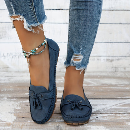 Nadine™ | Klassische Loafers mit Quasten-Detail