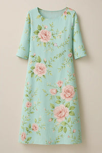 Marie™ | Elegantes Blumenkleid