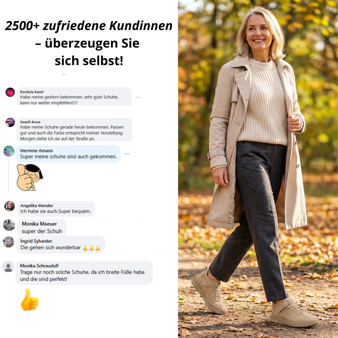 Mia™ – Komfortable & Schmerzfreie Orthopädische Sneakers
