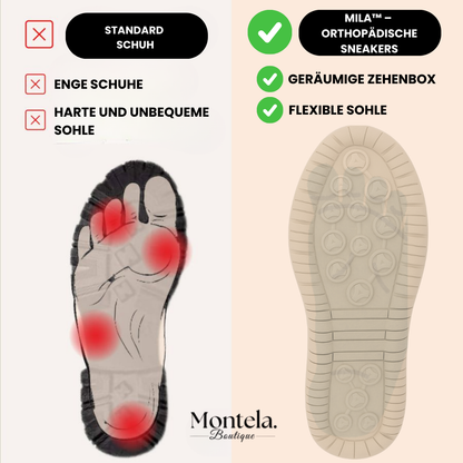 Mila™  – Komfortable orthopädische Sneakers + Reißverschluss