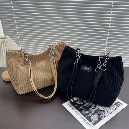 Julia™ | Baumwoll-Cord Tote Bag