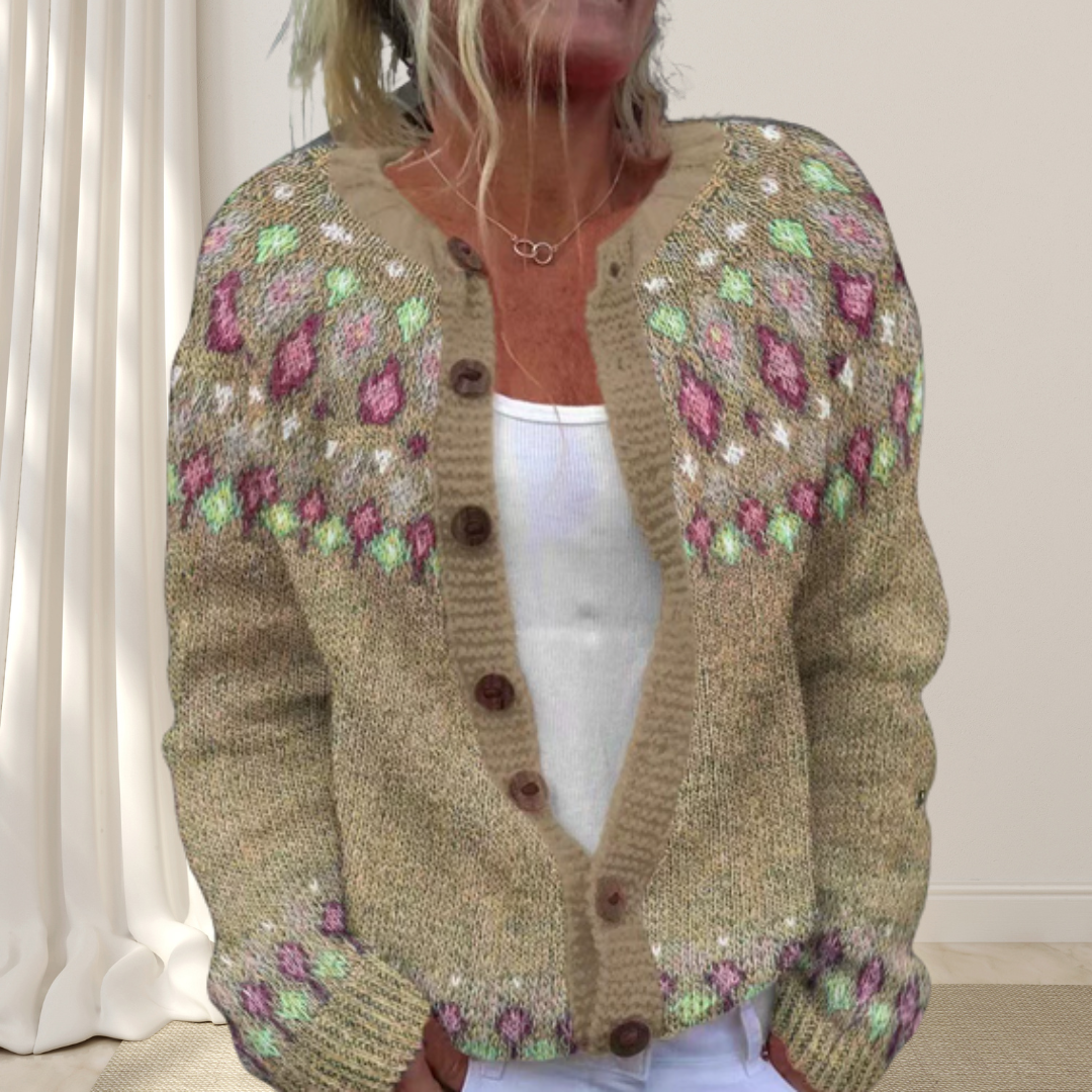 Virelle™ – Locker Gestrickte Cardigan