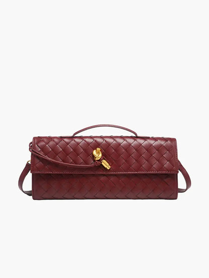 Bianca™ | Sac Tissé Élégant en Cuir Végan - Montela