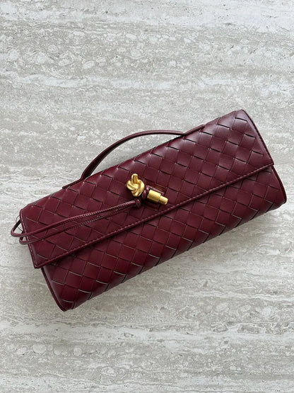 Bianca™ | Sac Tissé Élégant en Cuir Végan - Montela