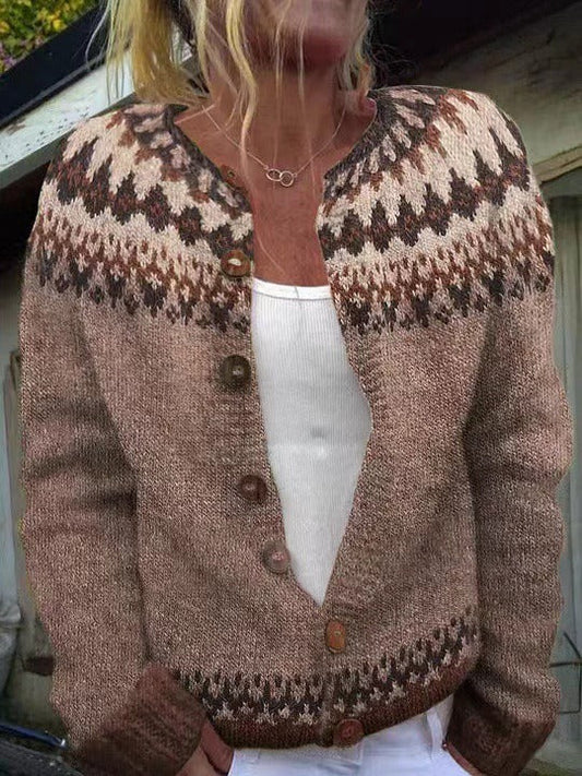 Ariana™ - Vintage Isländische Strickjacke