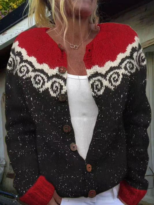 Taylor™ - Vintage Isländische Strickjacke