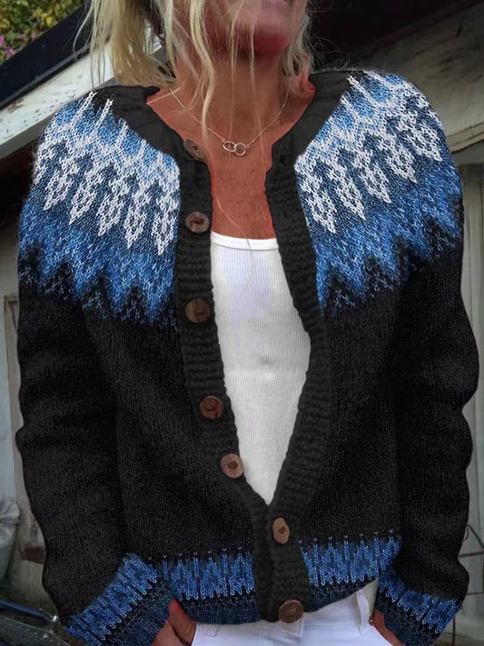 Givanna™ - Vintage Isländische Strickjacke