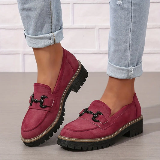 Yara™ | Mocassins Intemporels en Daim - Montela