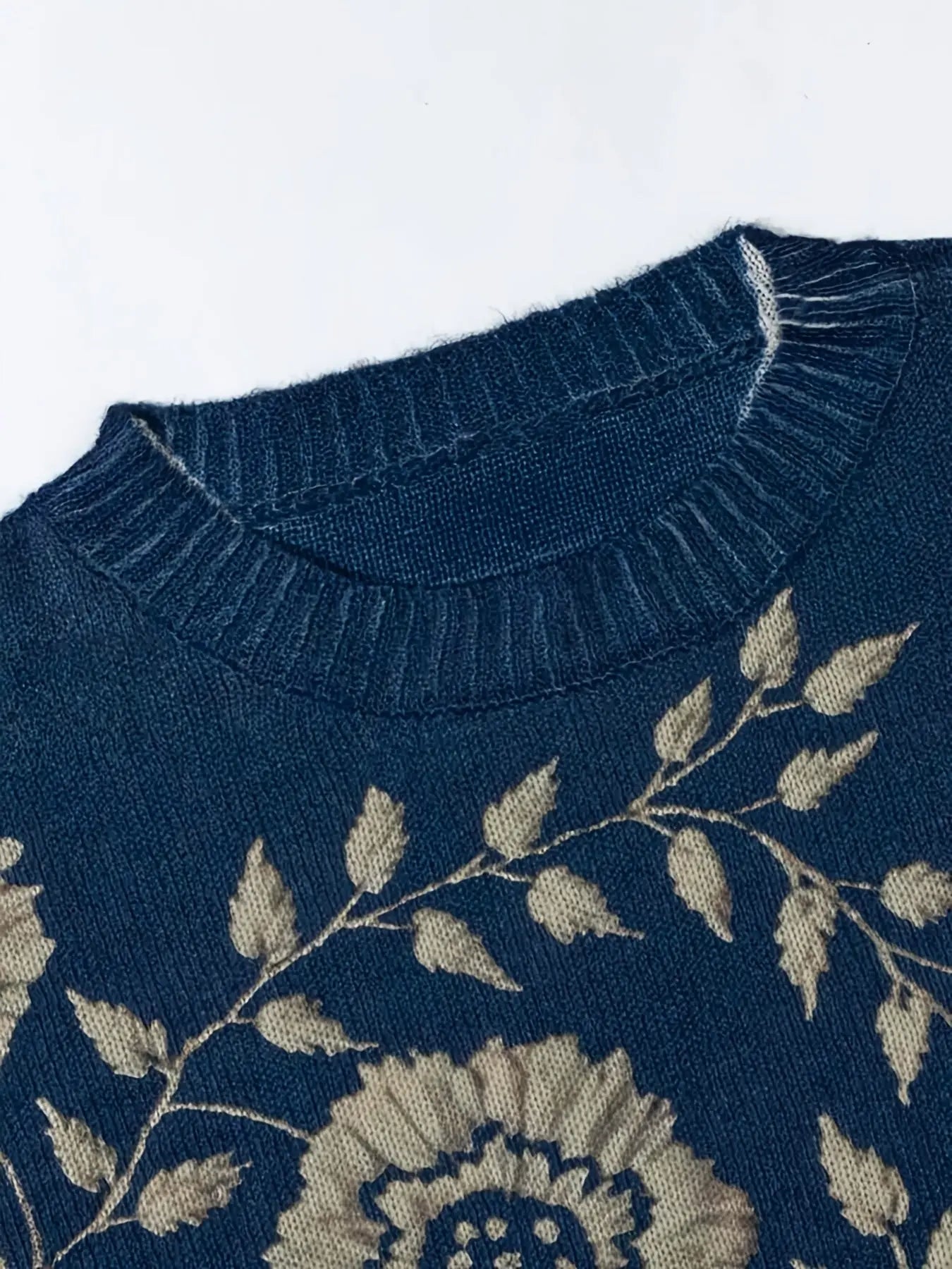 Amélie™ | Pull élégant à manches longues avec motif floral - Montela