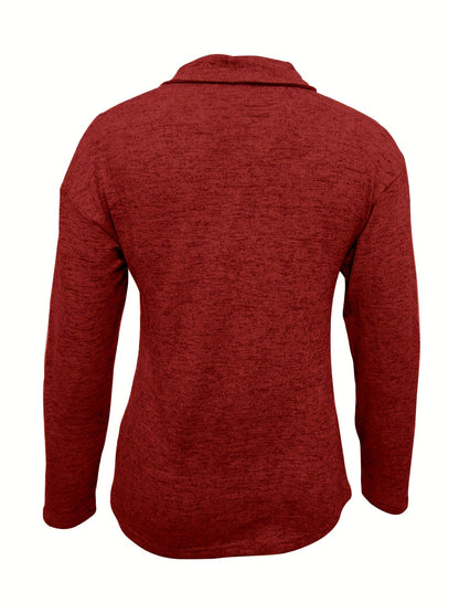 Noora™ - Weiche Half-Zip mit Kragen