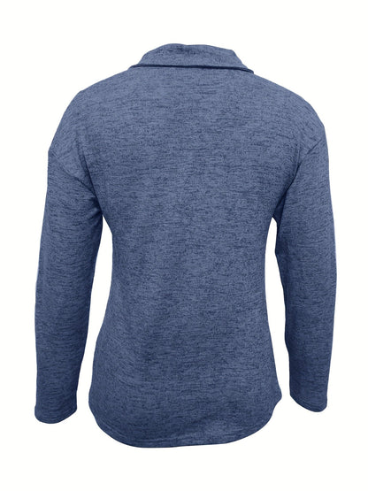 Noora™ - Weiche Half-Zip mit Kragen