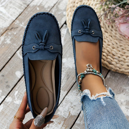 Nadine™ | Klassische Loafers mit Quasten-Detail