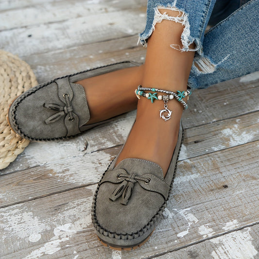 Nadine™ | Klassische Loafers mit Quasten-Detail