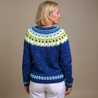 Sophie™ - Vintage Isländische Strickjacke