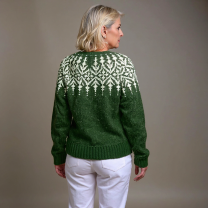 Brienne™ - Vintage Isländische Strickjacke