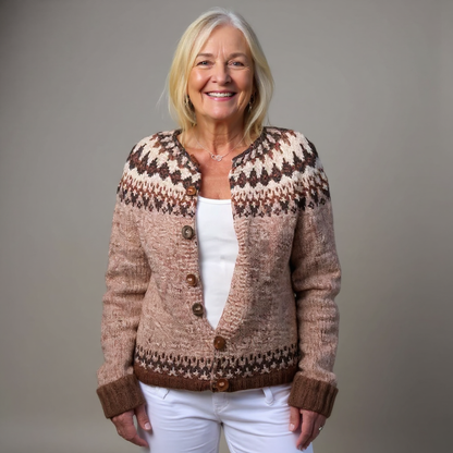 Ariana™ - Vintage Isländische Strickjacke