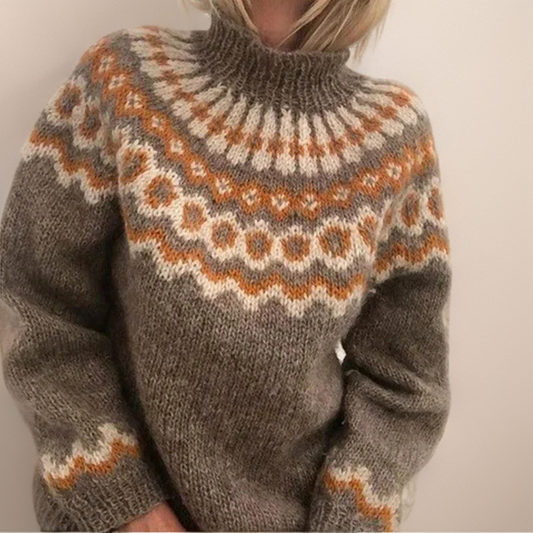 Carla™ – Vintage Islandpullover