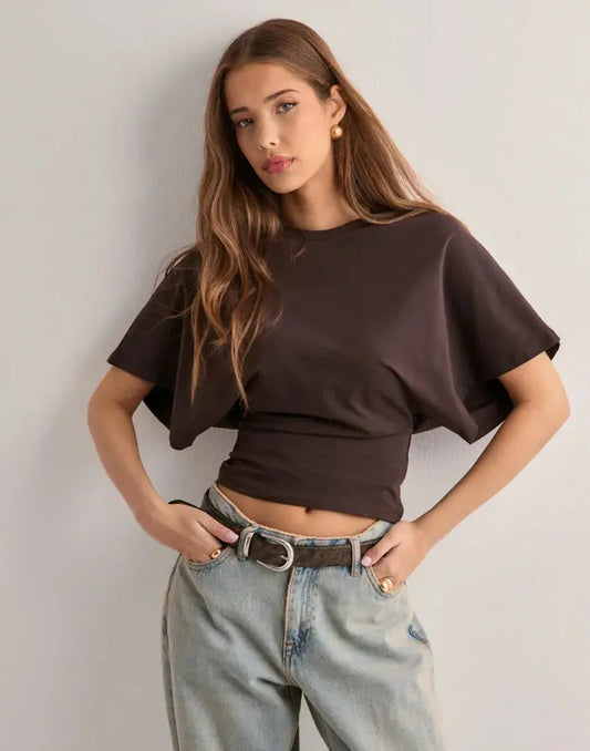 Chloé™ – Le T-shirt Oversize à Manches Larges - Montela