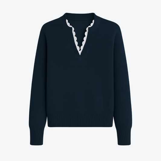 Elsbeth™ - Feiner Pullover mit femininer Note