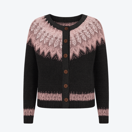 Lydia™ - Vintage Isländische Strickjacke